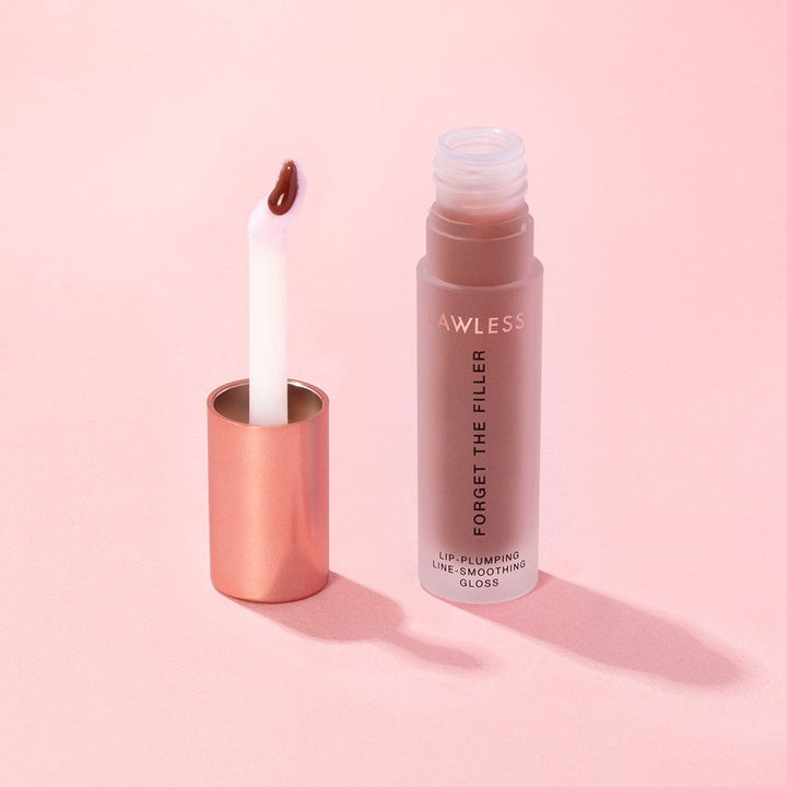 Forget The Filler Lip Plumping Line Smoothing Gloss - Maple Sugar